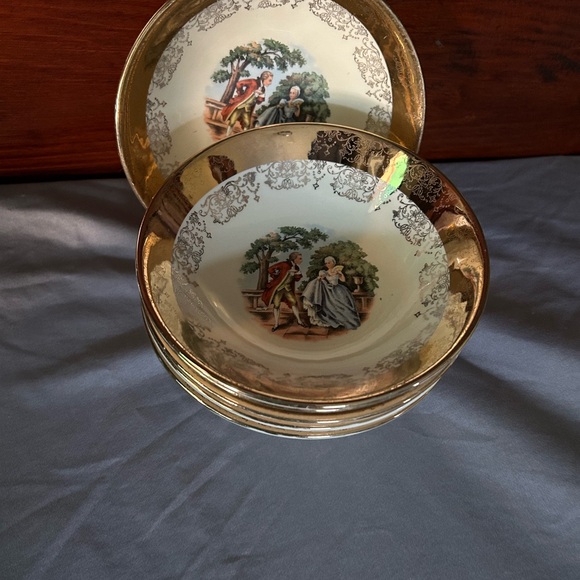 Crest O Gold Sabin Warranted 22K Vintage, Antique Dinnerware - Picture 14 of 16